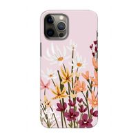Painted wildflowers: Volledig geprint iPhone 12 Hoesje