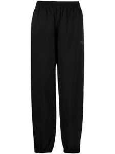 Alexander Wang pantalon de jogging à logo imprimé - Noir