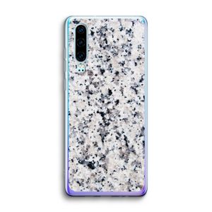 Gespikkelde marmer: Huawei P30 Transparant Hoesje