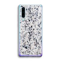 Gespikkelde marmer: Huawei P30 Transparant Hoesje