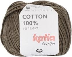 Katia Cotton 100% 009 Donker bruin