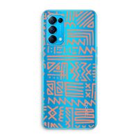 Marrakech Pink: Oppo Find X3 Lite Transparant Hoesje