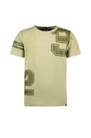 B.Nosy Jongens t-shirt - Puk - Soft army groen - thumbnail