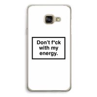 My energy: Samsung A3 (2017) Transparant Hoesje