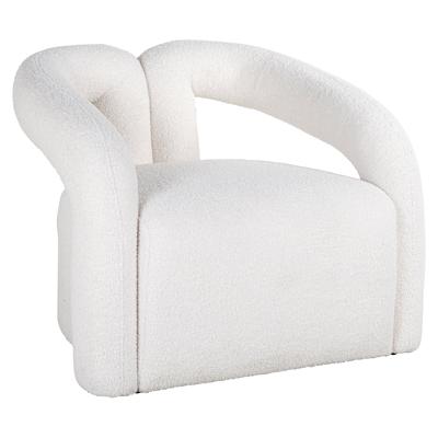 Fauteuil Dana white furry