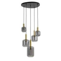 Light & Living - Hanglamp Lekar - 66x66x80 - Brons - thumbnail