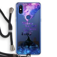 Stars quote: Xiaomi Mi Mix 3 Transparant Hoesje met koord