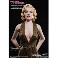 Marilyn Monroe als “Lorelei Lee” (Gouden Jurk Versie) 12" / 30 cm