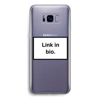 Link in bio: Samsung Galaxy S8 Transparant Hoesje