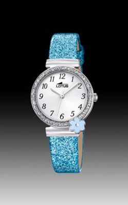 Horlogeband Lotus 18625.3 Leder Blauw