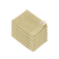 Walra Soft Cotton Washandje 16 x 21 cm 550 gram Maisgeel - 12 stuks