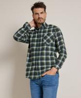 flanel overhemd met print