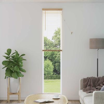 VidaXL Venetiaanse blind lichtbruin met patroon 213 x 50 cm pvc