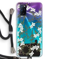 Blossoming spring: Oppo A52 Transparant Hoesje met koord