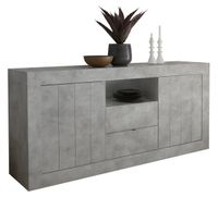 Dressoir Urbino 184 cm breed in grijs beton - thumbnail