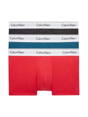 Calvin Klein - 3p Trunk - Cotton Stretch - 6I7, Maat:XL