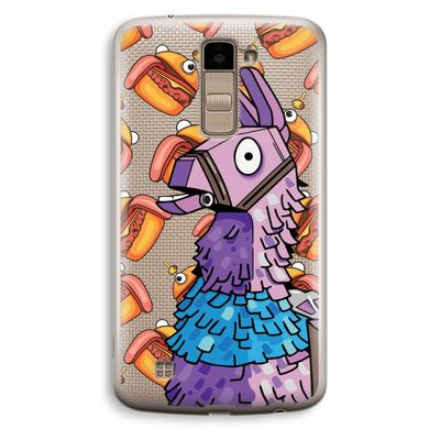 Loot Burger: LG K10 (2016) Transparant Hoesje