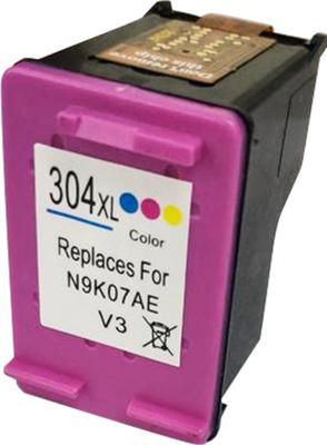Huismerk HP 304XL cartridge kleur met inktniveau