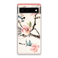 Japanse bloemen: Google Pixel 6 Transparant Hoesje Japanse bloemen: Google Pixel 6 Transparant Hoesje