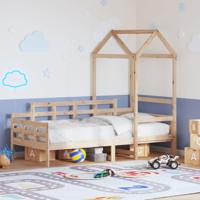 Slaapbank met huisje 90x190 cm massief grenenhout