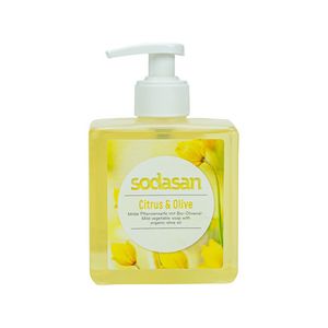 biozeep van plantaardige olie "citrus & olive" Maat: 300 ml