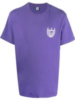 Sporty & Rich t-shirt en coton à logo imprimé - Violet - thumbnail