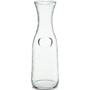 Zeller water/wijn Karaf - zonder dop - glas - 1L - schenkkan - transparant