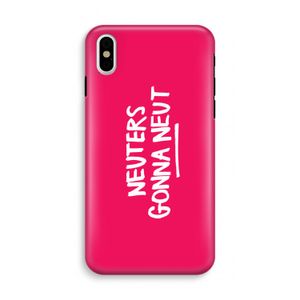 Neuters (roze): iPhone X Tough Case