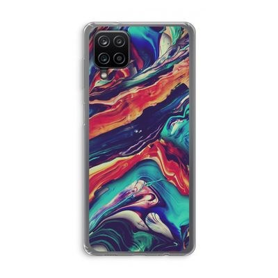 Chameleon Sun: Samsung Galaxy A12 Transparant Hoesje