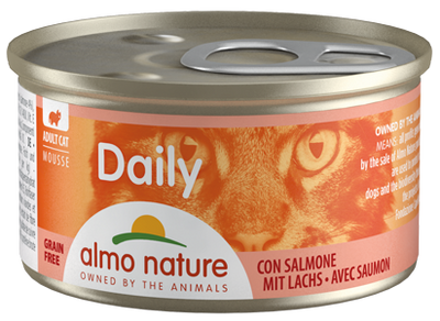 Almo Nature Dailymenu kat mousse zalm 85gr