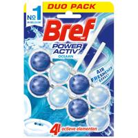 Bref Bref Toiletblok Power Activ Oceaan Duopack - 50 gr