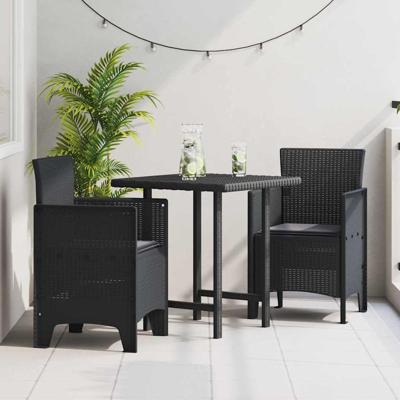 Tuinstoel 2 pcs Antraciet 53 x 49 x 85 cm PP