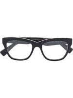 Miu Miu Eyewear lunettes de vue à monture papillon - Noir