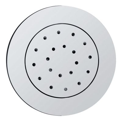 Wiesbaden Caral inbouw rugjet rond chroom