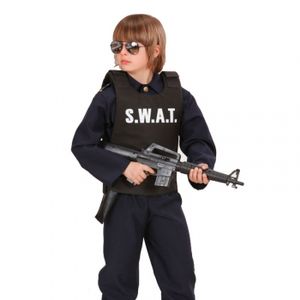 SWAT politie vest verkleedkleding voor kinderen