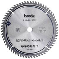 kwb 587168 Hardmetaal-cirkelzaagblad 200 x 16 mm 1 stuk(s) - thumbnail