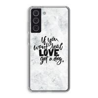 Partner in crime: Samsung Galaxy S21 FE Transparant Hoesje