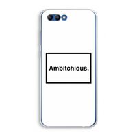 Ambitchious: Honor 10 Transparant Hoesje