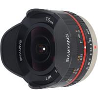 Samyang 7.5mm f/3.5 Fisheye MFT zwart occasion - thumbnail