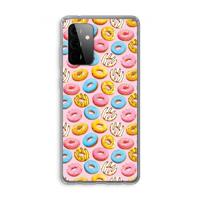 Pink donuts: Samsung Galaxy A72 Transparant Hoesje