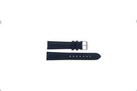 Horlogeband Universeel 805R.05 Leder Blauw 18mm