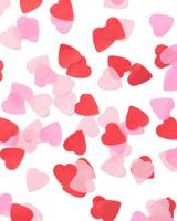 HEMA Confetti hartjes (rood)
