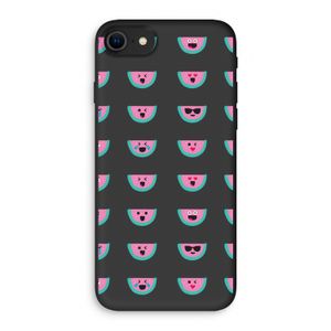 Smiley watermeloenprint: iPhone SE 2020 Biologisch afbreekbaar hoesje
