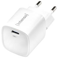 Intenso Power Adapter W30C² white USB-oplader Binnen Uitgangsstroom (max.) 3 A Aantal uitgangen: 1 x USB-C GaN, USB Power Delivery (USB-PD)