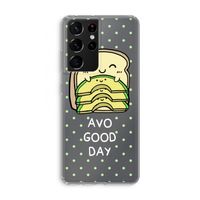 Avo Good Day: Samsung Galaxy S21 Ultra Transparant Hoesje