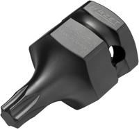 HAZET Krachtdopsleutelbit 995S6-T45 · 1/2 inch (12,5 mm) vierkant hol, 24 mm buitenzeskant · Binnen-TORX®-profiel · SW T45