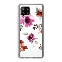 Geschilderde bloemen: Samsung Galaxy A42 5G Transparant Hoesje Geschilderde bloemen: Samsung Galaxy A42 5G Transparant Hoesje