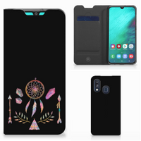 Samsung Galaxy A40 Magnet Case Boho Dreamcatcher