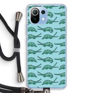 Kroko: Xiaomi Mi 11 Lite Transparant Hoesje met koord
