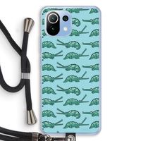Kroko: Xiaomi Mi 11 Lite Transparant Hoesje met koord